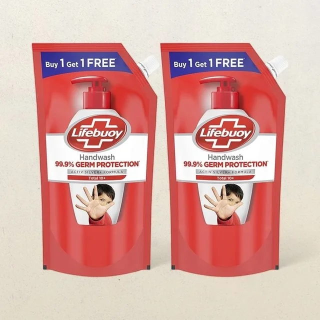 Lifebuoy Total 10+ Handwash 675ml×2 (B1G1)