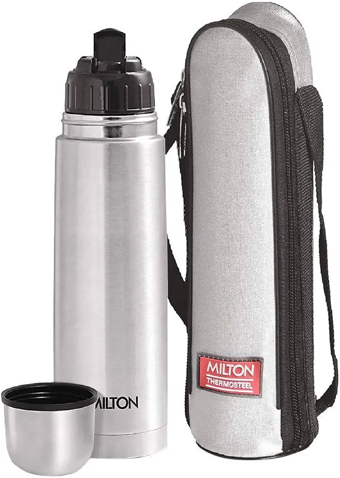 Milton Flip Lid Thermosteel Water Bottle 24 Hr Hot and Cold