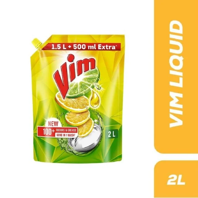 Vim Liquid Dishwash Gel Pouch