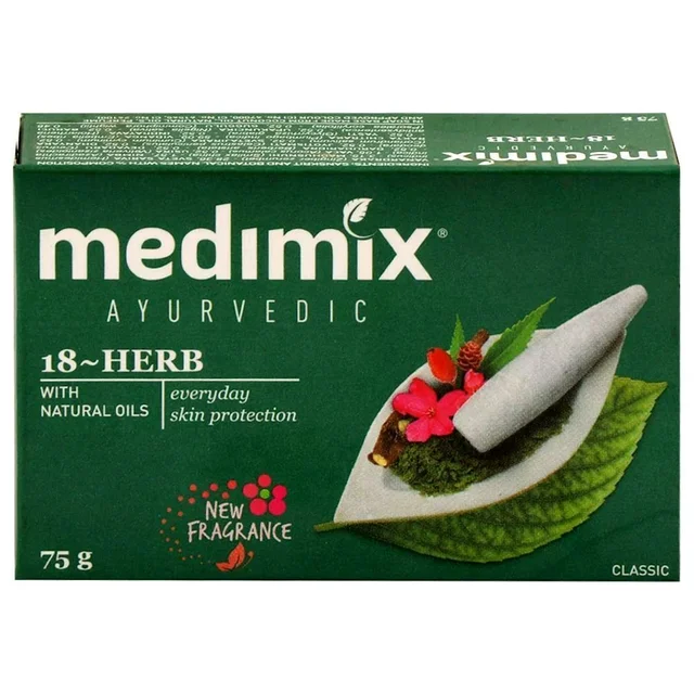 Medimix Ayurvedic 18-Herbs Soap 75gm