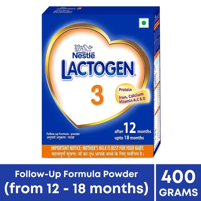 Lactogen STAGE-3 Follow-up Formula Milk Powder 400gm