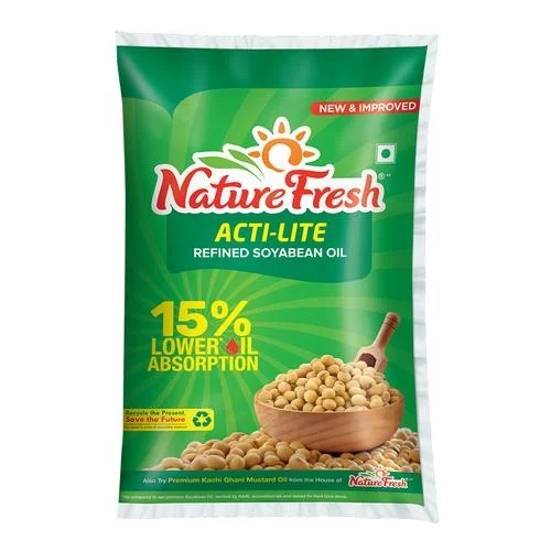 Nature Fresh Refine / Soyabean Oil Pouch - सोयाबीन तेल