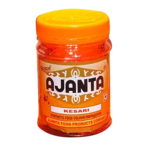 Ajanta Food Colour 100gm Kesari ( केसरी)
