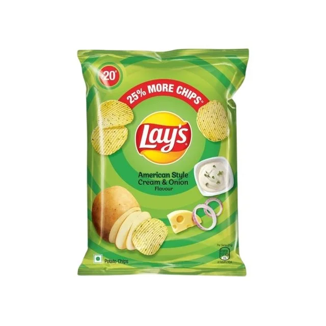 Lays Cream & Onion Potato Chips 48 g