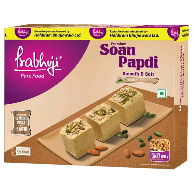 Prabhuji Elaichi Soan Papdi