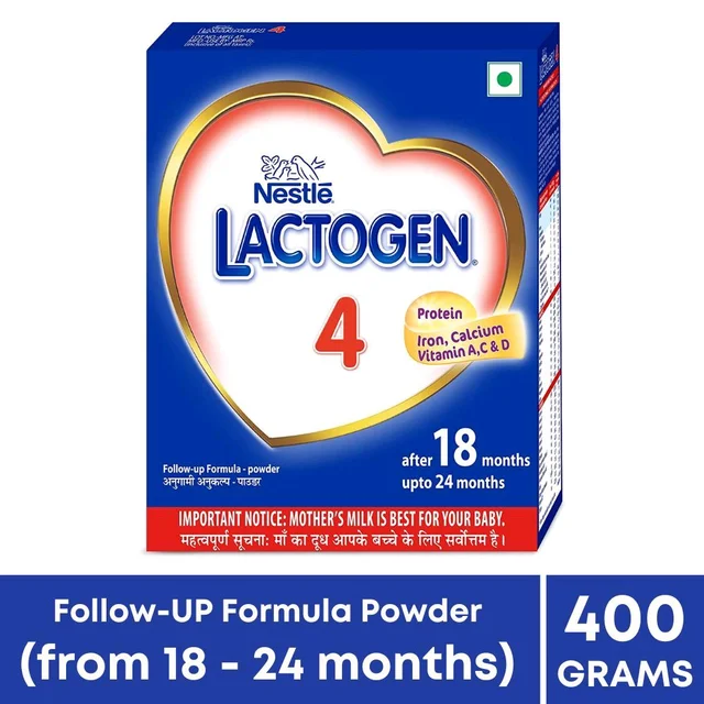 Lactogen STAGE-4 Follow-up Formula Milk Powder 400gm