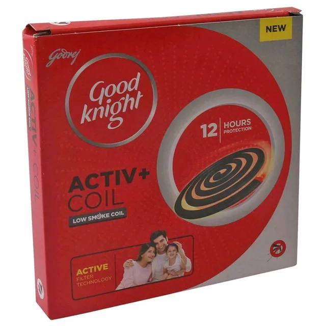 Good Knight Activ+ Low Smoke Coil 10 pcs