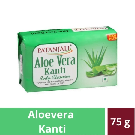 Patanjali Aloe Vera Kanti Body Cleanser 75 g