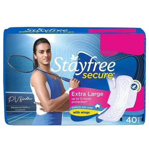 Stayfree Cottony Soft Sanitary With Wings XL 40Pads