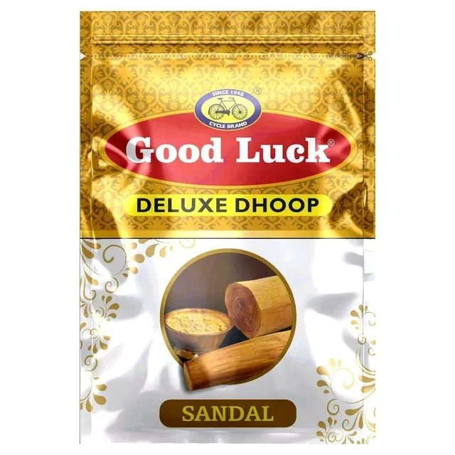 Cycle Good Luck Sandal Deluxe Dhoop 20 Sticks with 1 Dhoop Holder
