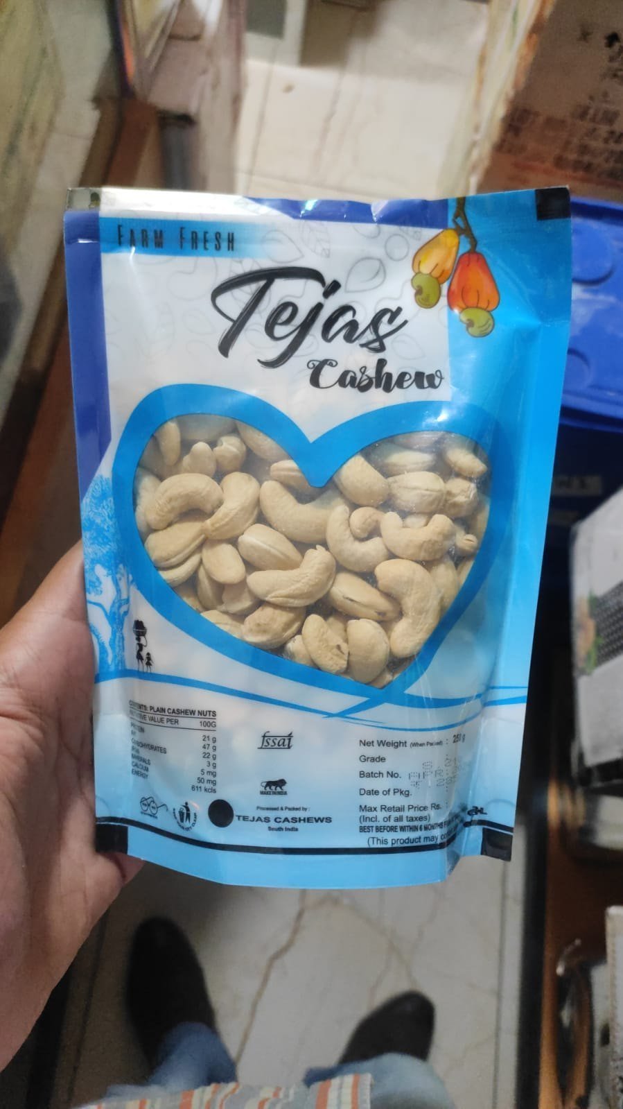 Tejas Cashew 250g