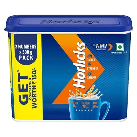 HORLICKS Nutrition Drink Plastic Container