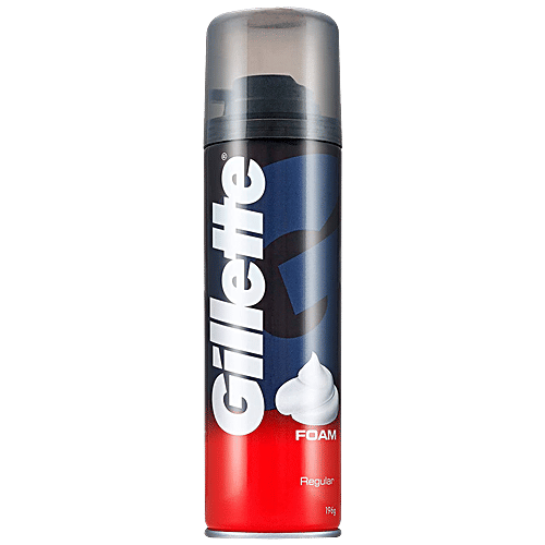 Gillette Regular Shaving Foam 196gm