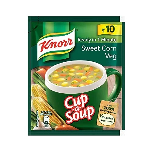 Knorr Sweet Corn Veg Instant Cup-a-Soup 9.5gm