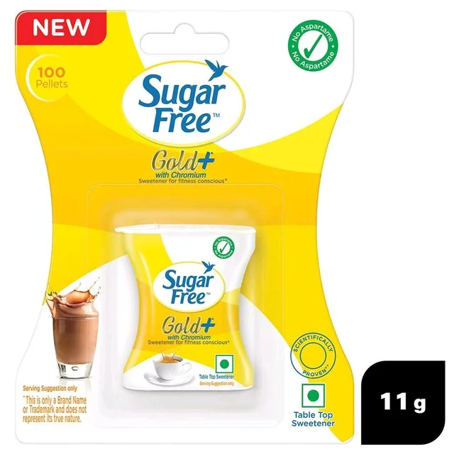 Sugar Free Gold Table Top Sweetener 11g 100 Pellets