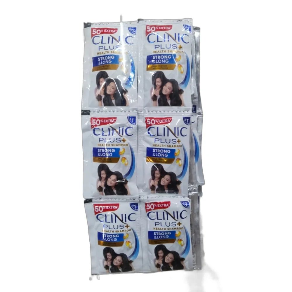 Clinic Plus Strong & Long Shampo 6ml × 16Pc