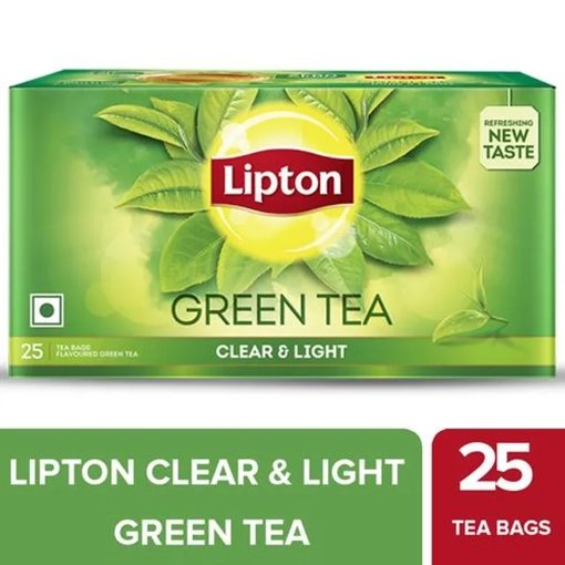 Lipton Clear & Light Green Tea Bags 25tea bag × 32.5gm
