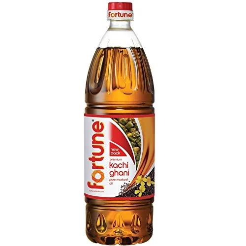 Fortune Mustard Oil Bottle - Sarso Tail - सरसो तेल