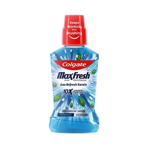 COLGATE MaxFresh Plax Peppermint Fresh Mouthwash 250 ml