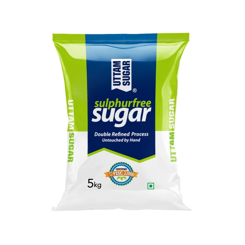 Uttam Sugar Sulphurless Sugar, 5kg