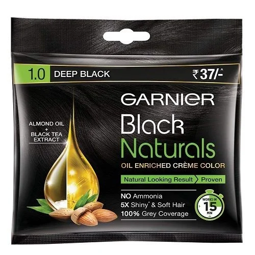 Garnier Black Natural Colour, Deep Black (1) 20ml