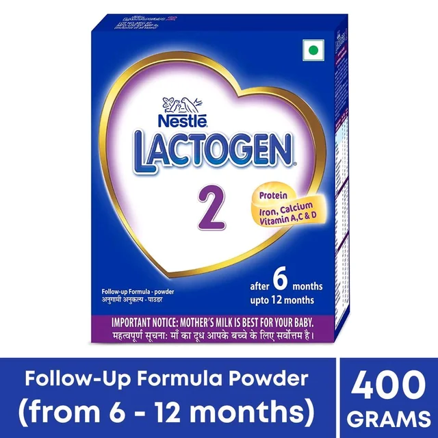 Lactogen STAGE-2 Follow-up Formula Milk Powder 400gm