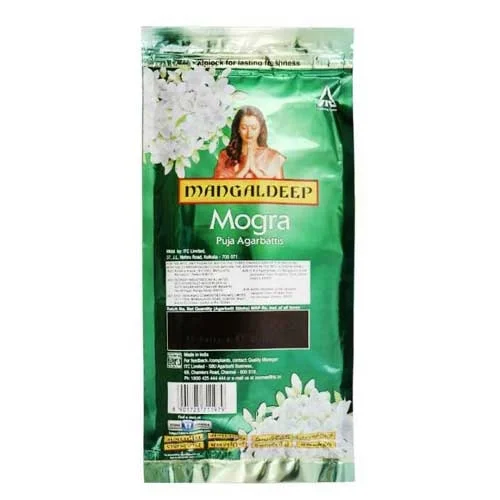 Mangaldeep Mogra Agarbatti Zip Lock 125gm