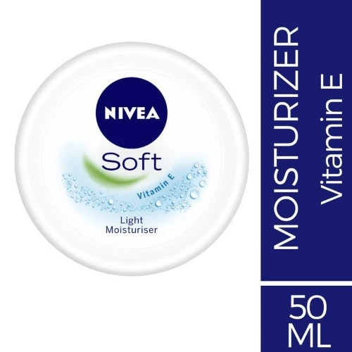 Nivea Soft Vitamin E Light Moisturiser 50ml