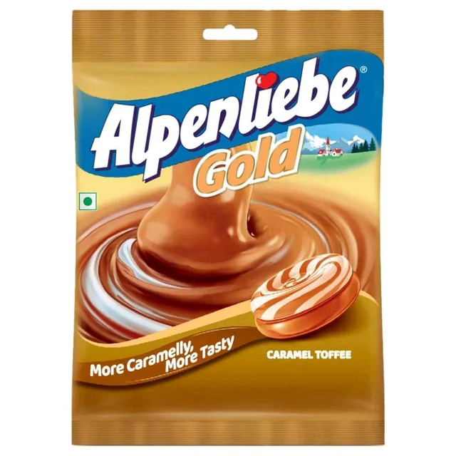 Alpenlibe Gold Caramel Toffee 144 g