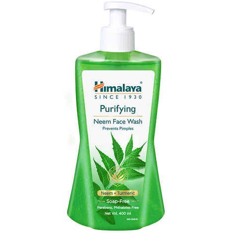 Himalaya Purifying Neem Face Wash | With 5 Parts of Neem & Turmeric