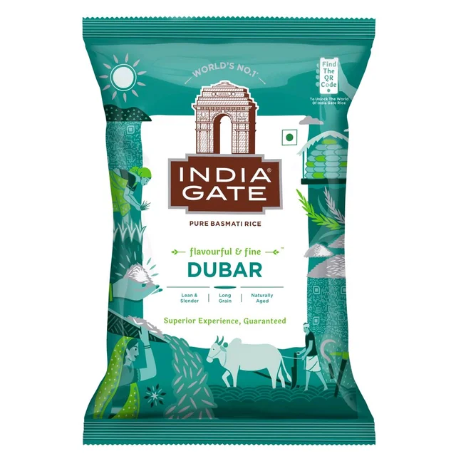 India Gate Duber Basmati Rice 1kg