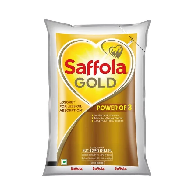 Saffola Gold Rice Bran&Corn Blended Oil
