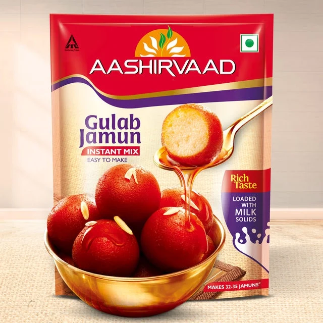 Aashirvaad Instant Mix Gulab Jamun 175 g