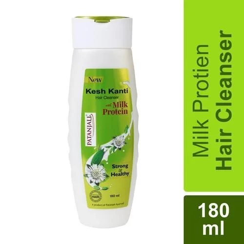 Patanjali Kesh Kanti Milk Protein Hair Cleanser 180 ml