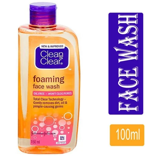 Clean & Clear Foaming Face Wash 100ml