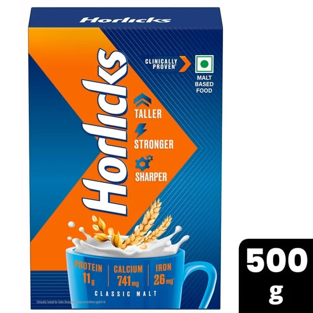 Horlicks Classic Malt 500 g Carton