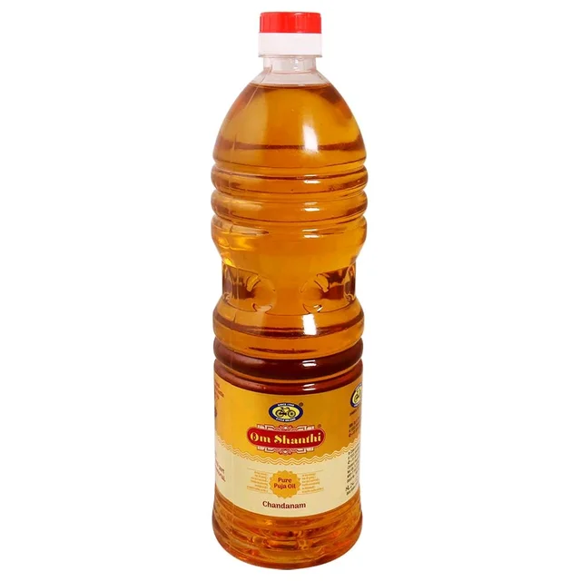 Cycle Om Shanti Chandanam Pooja Oil 1Ltr