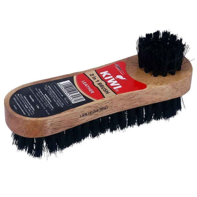 Kiwi 2 in 1 Leather Shoe Brush