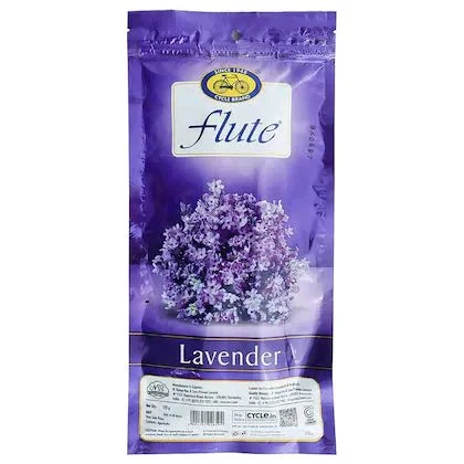 Cycle Flute Lavender Ziplock Agarbatti 125 g